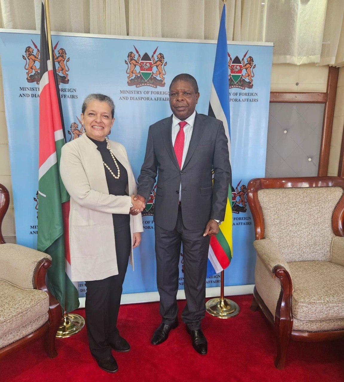 Venezuela y Kenia revisan agenda bilateral y avanzan en acuerdos estratégicos